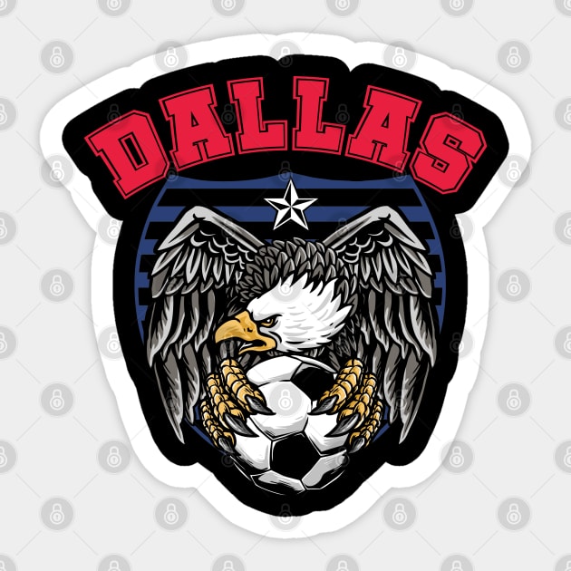 Dallas Soccer Sticker by JayD World